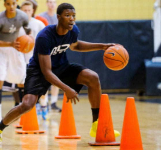 dribble-cone-maze-dalam-bola-basket