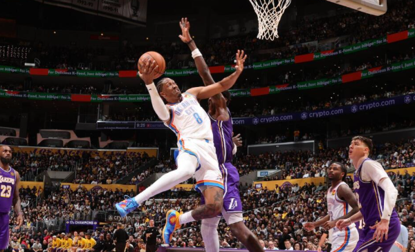 Jalen Williams 23 Pts Pimpin Thunder vs Lakers