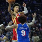 Hawks Kalahkan 76ers 117-107, Johnson 32 Poin